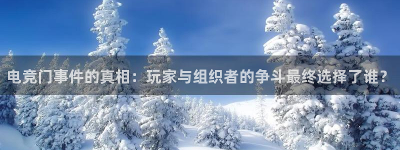 小艾电竞下载：电竞门事件的真相：玩家与组织者的争斗最终选择了谁？